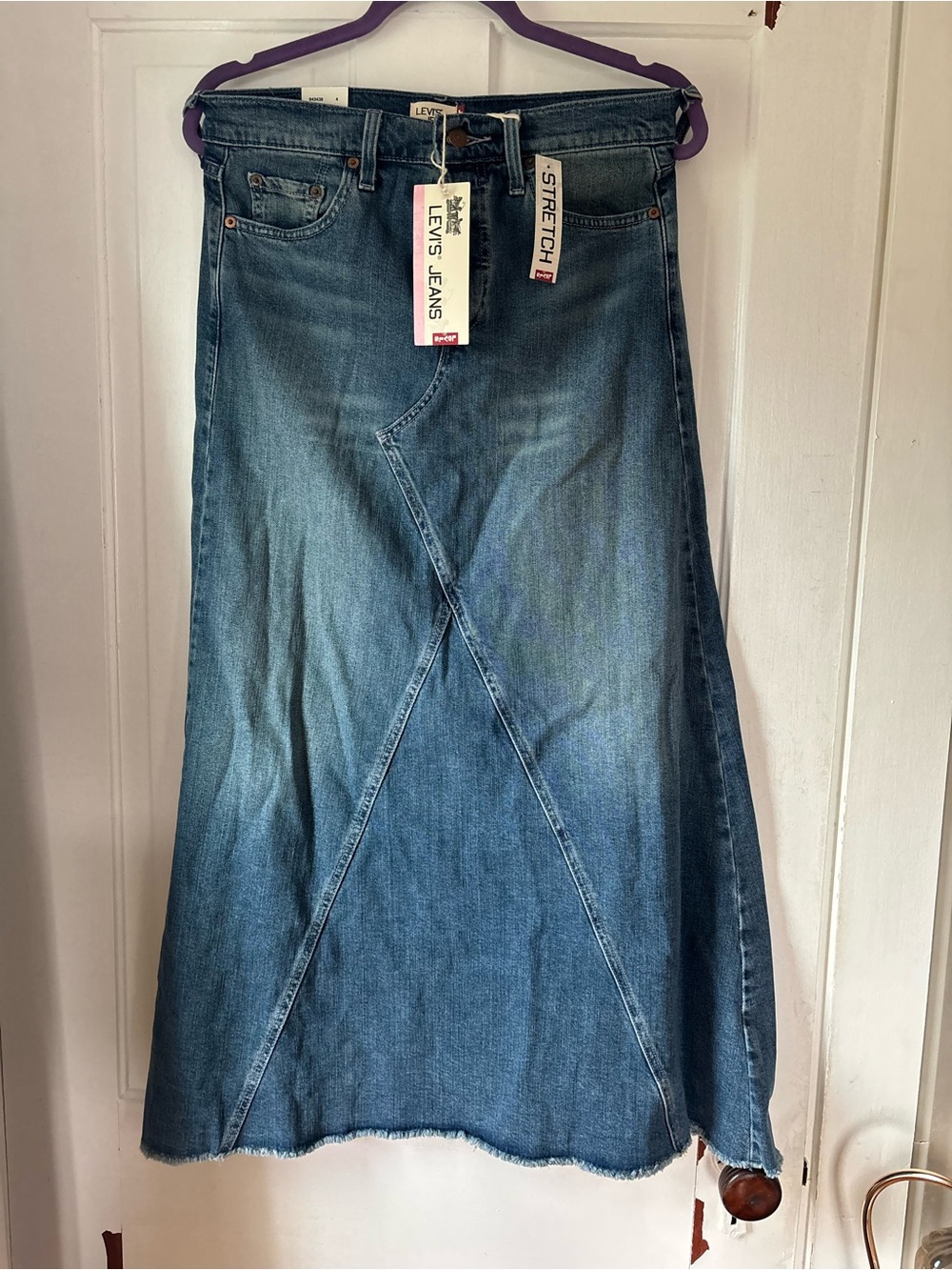 Levi’s Denim Maxi Skirt